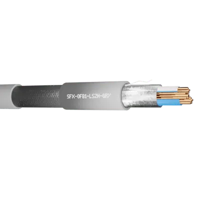 Read more on Securi-Flex SFX/OFB1-LSZH-GRY-100 | Belden Cable OFB1 1 Pair 24AWG Overall Foil and Braid Screen 600V LSZH Grey 9841 (100m)