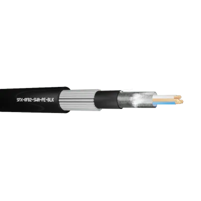 Read more on Securi-Flex SFX/OFB2-SWA-PE-BLK-1 | Belden Cable OFB2 2 Pair 24AWG Overall Foil and Braid Screen 600V SWA PE Black 9842 (1m)