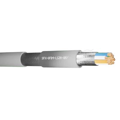 Read more on Securi-Flex SFX/OFB4-LSZH-GRY-1 | Belden Cable OFB4 4 Pairs 24AWG Overall Foil and Braid Screen 600V LSZH Grey 9844 (1m)