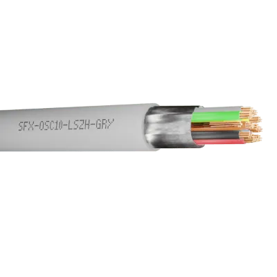 Read more on Securi-Flex SFX/OSC10-LSZH-GRY-100 | Belden Cable OSC10 10 Core 24AWG Overall Foil Screen 600V LSZH Grey 9540 (100m)