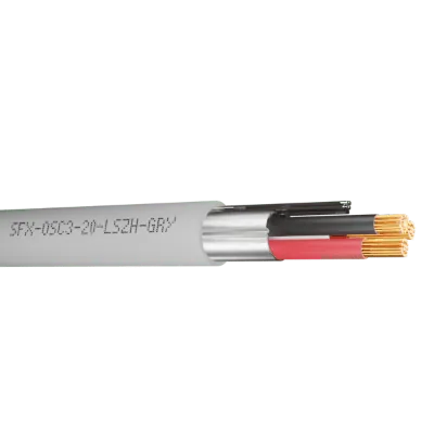 Read more on Securi-Flex SFX/OSC3-20-LSZH-GRY-1 | Belden Cable OSC3-20 3 Core 20AWG Overall Foil Screen 600V LSZH Grey 8772 (1m)