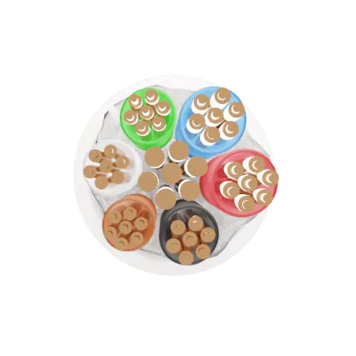 44341-2 Securi-Flex SFX/OSC6-LSZH-WHT-200 | Belden Cable OSC6 6 Core 24AWG Overall Foil Screen 600V LSZH White 9536 (200m)