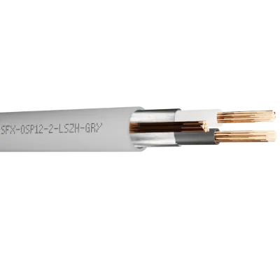 Read more on Securi-Flex SFX/OSP1-22-LSZH-GRY-100 | Belden Cable OSP1-22 1 Pair 22AWG Overall Foil Screen 600V LSZH Grey 8451 (100m)