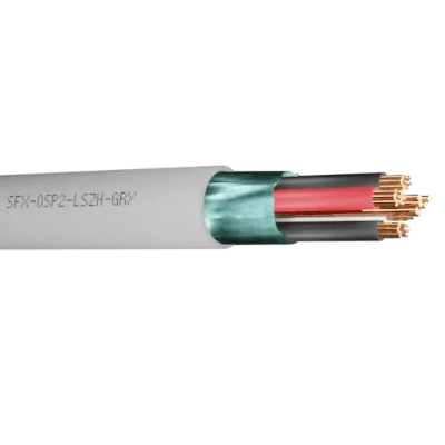 Read more on Securi-Flex SFX/OSP2-LSZH-GRY-100 | Belden Cable OSP2 2 Pairs 24AWG Overall Foil Screen 600V LSZH Grey 9502 (100m)