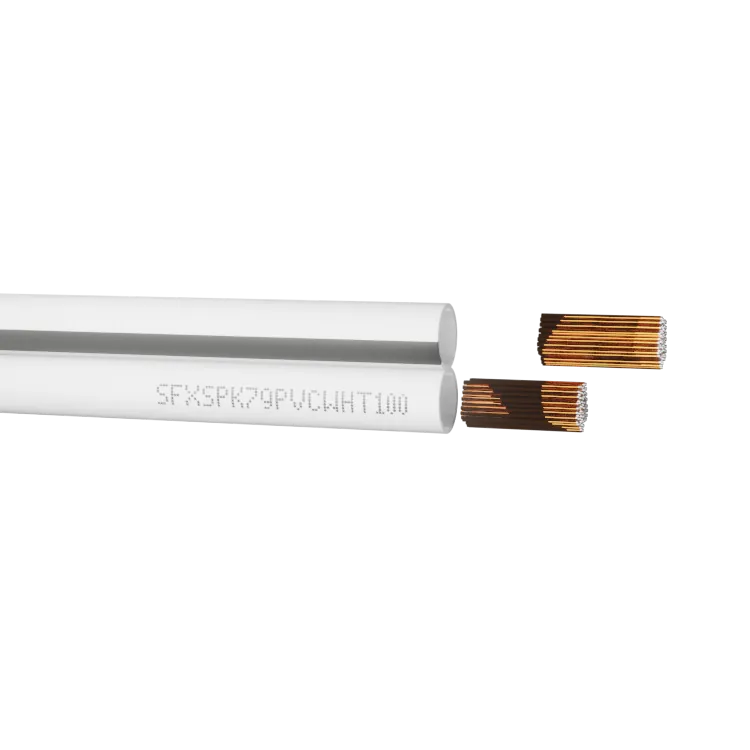 Read more on Securi-Flex SFX/SPK-79-PVC-WHT-100 | Speaker Cable 2 Core 79x0.2mm (2.5mm) White PVC (100m)