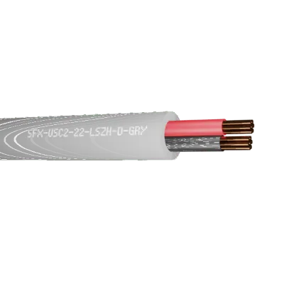 Read more on Securi-Flex SFX/USC2-22-LSZH-D-GRY-1 | Dali Cable USC2-22 1 Pair 22AWG Unscreened 600V Dca LSZH Grey 8442 (1m)