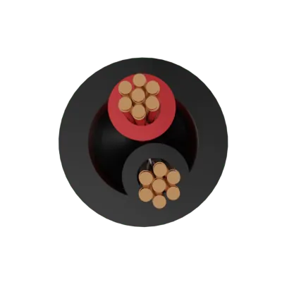 Securi-Flex SFX/USC2-22-PE-BLK-1000 | Dali Cable USC2-22 1 Pair 22AWG Unscreened 600V PE Black 8442 (1000m)