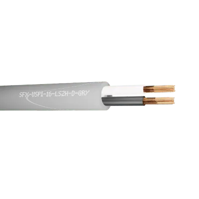 Read more on Securi-Flex SFX/USP1-16-LSZH-D-GRY-1 | Dali Cable USP1-16 1 Pair 16AWG Unscreened 600V Dca LSZH Grey 8471 (1m)