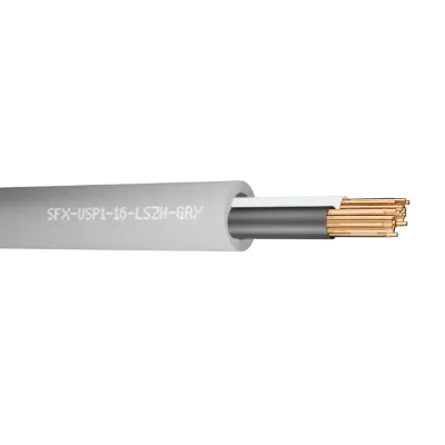 Read more on Securi-Flex SFX/USP1-16-LSZH-GRY-1 | Dali Cable USP1-16 1 Pair 16AWG Unscreened 600V LSZH Grey 8471 (1m)