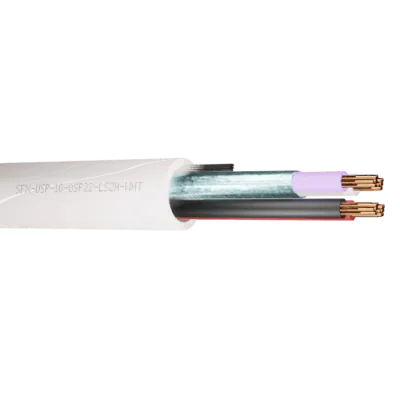 Read more on Securi-Flex SFX/USP16-OSP22-LSZH-WHT-1 | Belden Cable Blind Control USP16-OSP22 1 Pair 16AWG Unscreened, 1 Pair 22AWG Overall Foil Screen 600V LSZH White (1m)