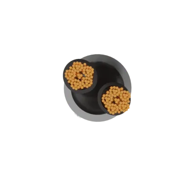 Securi-Flex SFX/YY-2C-0.75-LSZH-GRY-NBR-U-100 | YY Cable Flexible 0.75mm 2 Core Numbered Cores LSZH Grey (100m)