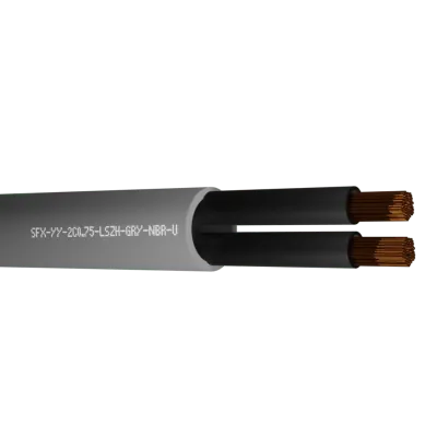 Read more on Securi-Flex SFX/YY-2C-0.75-LSZH-GRY-NBR-U-100 | YY Cable Flexible 0.75mm 2 Core Numbered Cores LSZH Grey (100m)