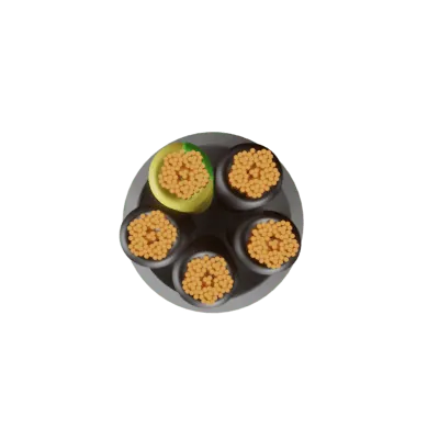 Securi-Flex SFX/YY-5C-0.75-LSZH-GRY-NBR-U-100 | YY Cable Flexible 0.75mm 5 Core Numbered Cores LSZH Grey (100m)