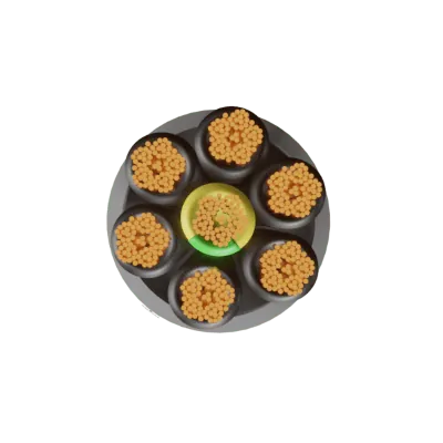 Securi-Flex SFX/YY-7C-1.0-LSZH-GRY-NBR-U-1 | YY Cable Flexible 1mm 7 Core Numbered Cores LSZH Grey (1m)