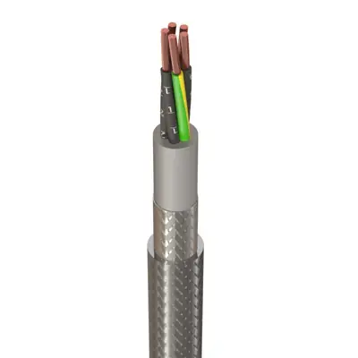 Read more on SY2.55C | 2.5mm 5 Core SY Steel Wire Control Braid Flexible Cable, Black (1m)