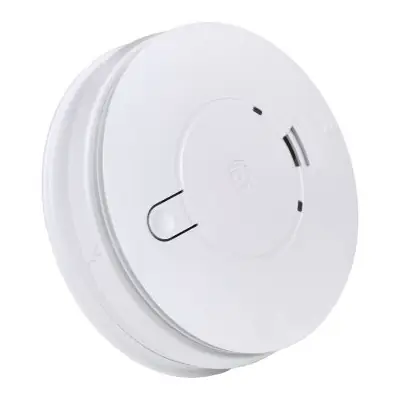 Aico EI146E | 240V Mains Powered Optical Smoke Detector Alarm with 9V Alkaline Battery Back Up, White