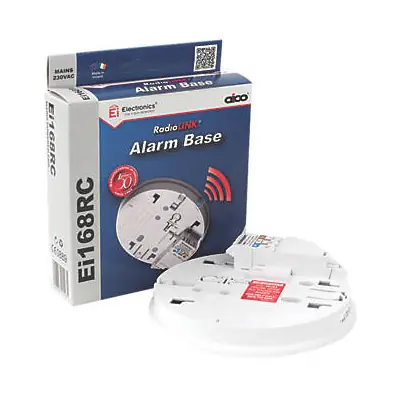 21576-4 Aico EI168RC | 230V Mains Radiolink Alarm Base with Backup Battery