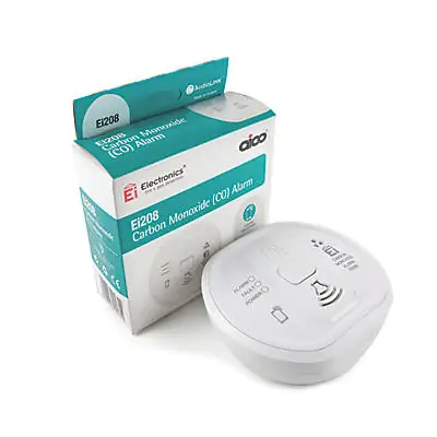 21580-5 Aico EI208 | Carbon Monoxide Alarm with Internal Lithium Battery