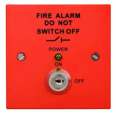22653-2 ESP MAGISORP | Red Fire Alarm Panel Isolation Switch & Key