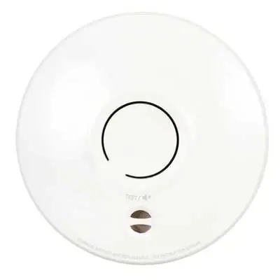 21734-2 FireAngel SM-SN-1 | 10 Year Mains Powered Multi-Sensor Smoke Alarm with Backup Lithium Battery, White