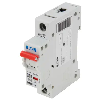 Read more on Eaton EMBH110 | Memshield 3 10A 10kA Type B Single Pole SP MCB