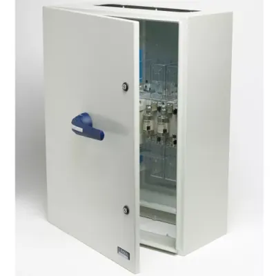 Europa Components LBF2503PNLME | BS88 Fuse 3 Pole & Neutral Link Steel Enclosed 250A IP65