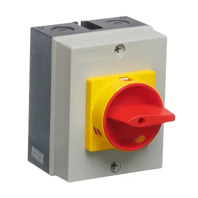 Read more on Europa LB404P | 125 x 100 x 74mm 40A 4 Pole Weatherproof Rotary Isolator Switch