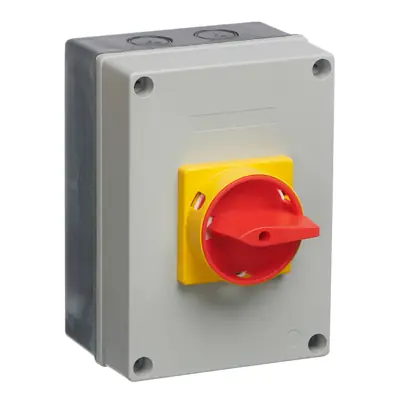 Read more on Europa LB804P | 175 x 125 x 90mm 80A 4 Pole Weatherproof Rotary Isolator Switch