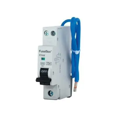 FuseBox RTAMB40 | 40A 30mA 6kA Type A B Curve Double Pole Mini RCBO