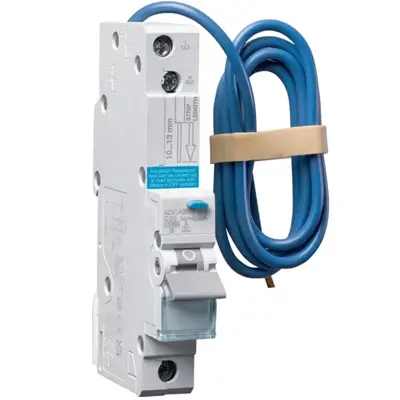 Read more on Hager ADC420U | 20A 30mA 10kA C Curve Type A Single Pole SP RCBO