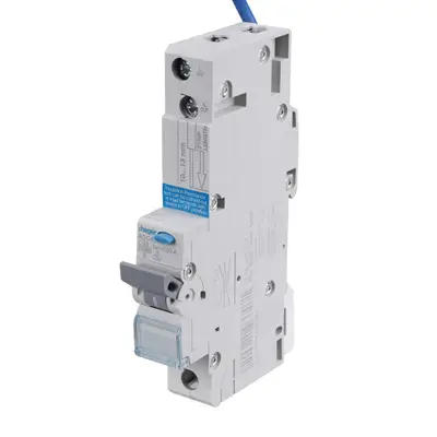 Hager ADC432U | 32A 30mA 10kA C Curve Type A Single Pole SP RCBO