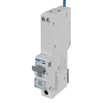 Read more on Hager ARR910U | 10A 30mA 6kA 1 Module B Curve Type A Single Pole + Neutral SPN AFDD Combined RCBO
