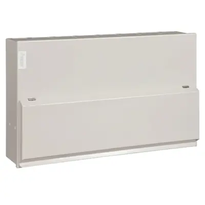23648-2 Hager VML114 | 100A 14 Way Metal Clad Consumer Unit with Switch Disconnector Incomer