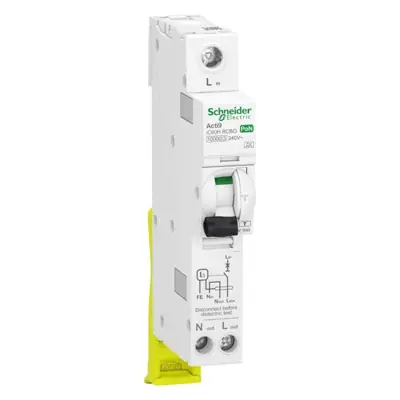 Read more on Schneider Electric A9D05845 | Acti9 iC60H 45A 30mA 10kA Single Pole + Neutral SPN Type C RCBO