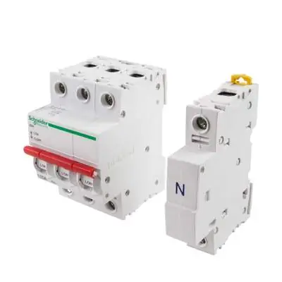 Schneider Electric SEA91253N | Merlin Acti9 Isobar 125A Triple Pole + Neutral TPN Type B Isolator Switch Disconnector