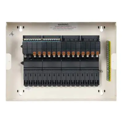23263-3 Schneider Electric SEA9APN14 | Merlin Acti9 Isobar 125A 14 Way Single Pole + Neutral SPN Distribution Board