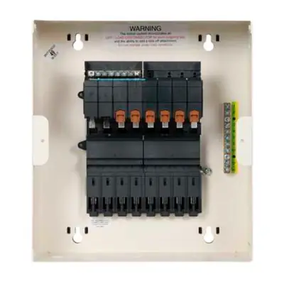 23264-3 Schneider Electric SEA9APN6 | Merlin Acti9 Isobar 125A 6 Way Single Pole + Neutral SPN Distribution Board