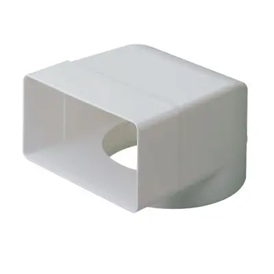 Read more on National Ventilation MONV236 | Monsoon 110x54mm Elbow Bend with 90 Degree Socket 100mm ID, White