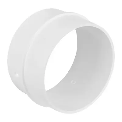 Read more on National Ventilation MONV365 | Monsoon 150mm Straight Pipe Connector for Round Pipe, White