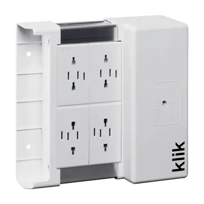 22531-2 Hager KLDS4 | 4 Outlet Marshalling Box Lighting Distribution Connector