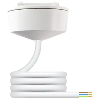 Read more on Hager PCR2000 LSF 2.0 | 6A 3 Pin Pre-Wired Plug-In Ceiling Rose, White with 2m x 0.75mm² Low Smoke Zero Halogen LSZH Flexible Cord