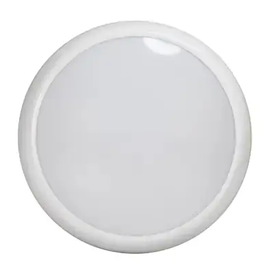 30835-2 HALO TB32-12GTR-MNF-E | Thunderball 12W IP65 2D Tri-Colour LED Bulkhead, Emergency