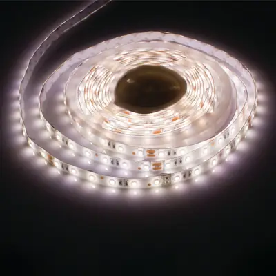 Integral LED ILSTWHIB025E | 10mm 11.28W/m 4000K 850lm/m 24V IP65 60LED/m LED Dimmable Cool White Flexible Strip Lights, 5m