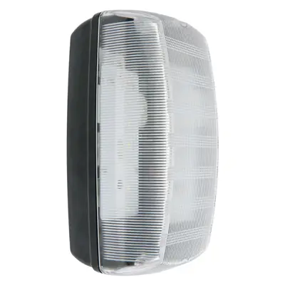 Read more on KSR KSR1170CL | Monda 10W 4000K 1140lm IP65 LED Bulkhead with Clear Diffuser, Black
