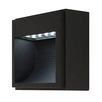 Read more on KSR KSR1298C/WHT | Salta I 1.8W 6000K 41lm IP44 LED Surface Short Wall Light, Anthracite