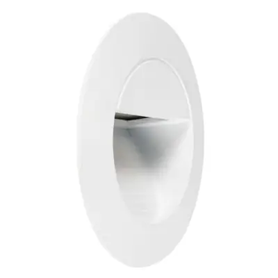 Read more on KSR KSR1300W/WHT | Carpio Mini 1.2W 3000K 90lm IP44 LED Round Recessed Wall Wash Light, White