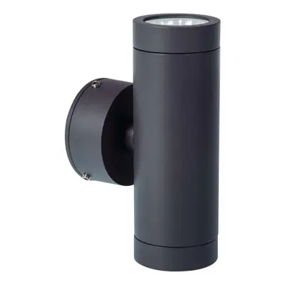 Read more on KSR KSR1321 | Selva 2x5W 3000K 412lm IP65 LED Up & Down Wall Light, Anthracite
