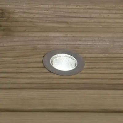 KSR KSR1333C W | Cabello 10 x 0.5W LED 10 Light Decking Kit, Cool White