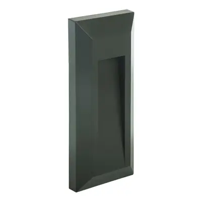 Read more on KSR KSR1338W/W | Salta 1W 3000K 19lm IP44 LED Surface Polycarbonate Bulkhead, Anthracite