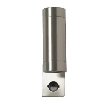 Read more on KSR KSR1341 | Tulua III GU10 PIR Up and Down Wall Light, Stainless Steel